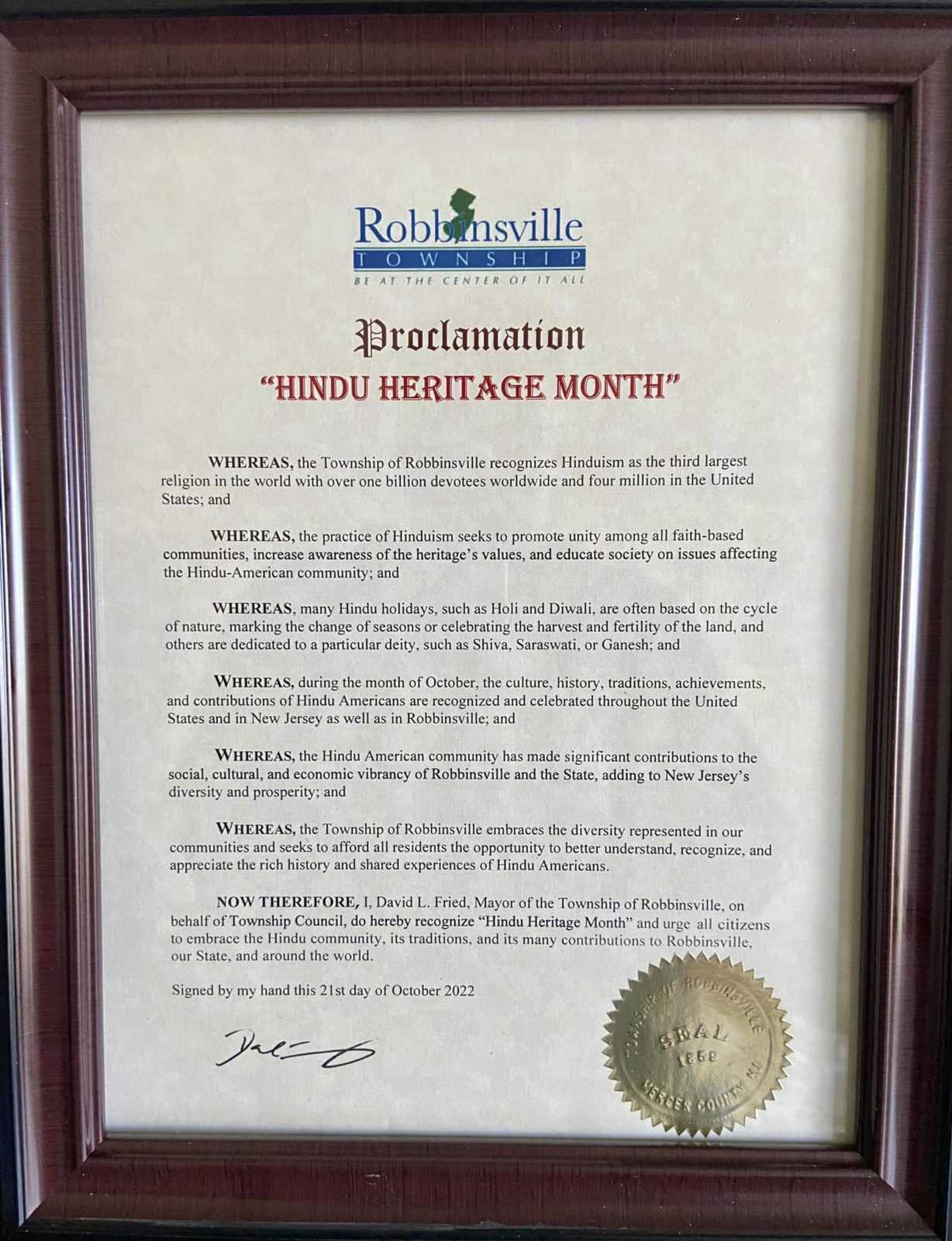 October is Hindu Heritage Month
